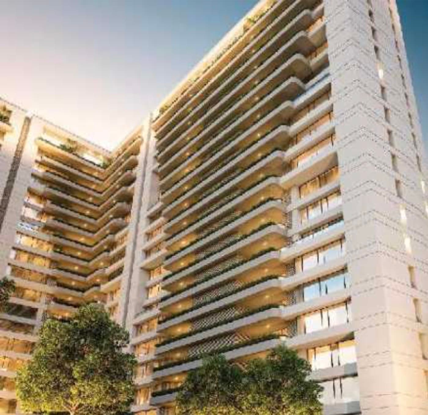 Neptune Green Woods Aspire residential development, Subhanpura, Vadodara